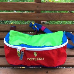 Cotopaxi Bataan Fanny Pack/Hip Pack 3L Del Dia Multi Color Nylon